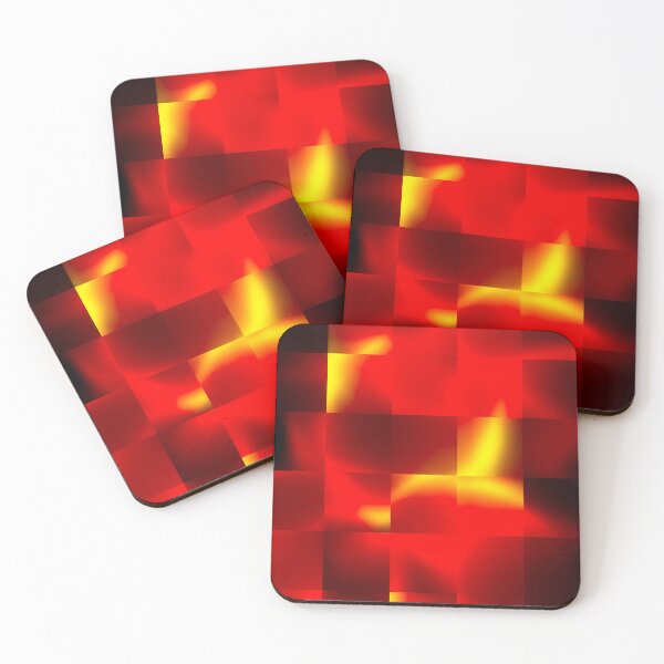 Item preview, SQUARES GONE FIRE designed and sold by GODLOVES by Isaiah .