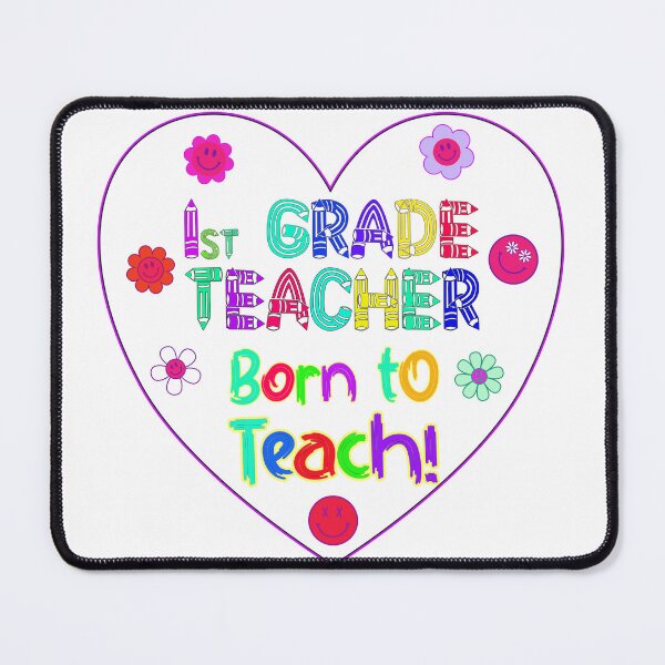 Item preview, First Grade Teacher Made to Teach Born Educator designed and sold by captainpeter.