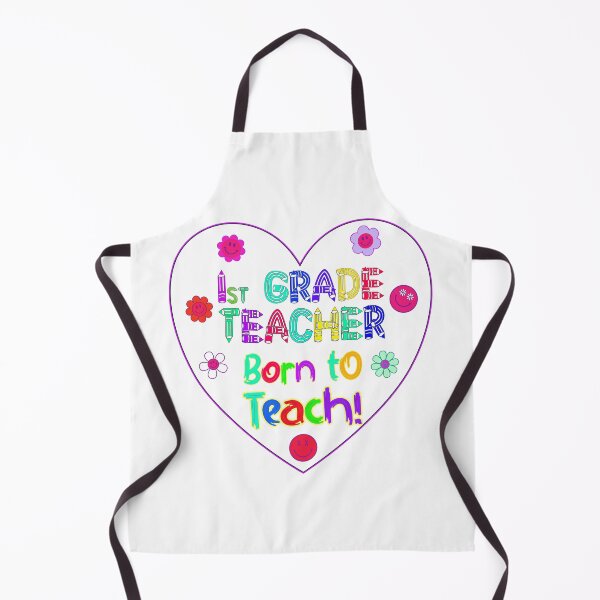 Item preview, First Grade Teacher Made to Teach Born Educator designed and sold by captainpeter.