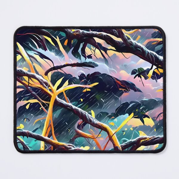Item preview, Bright jungle jaunt II designed and sold by PinterPattern.