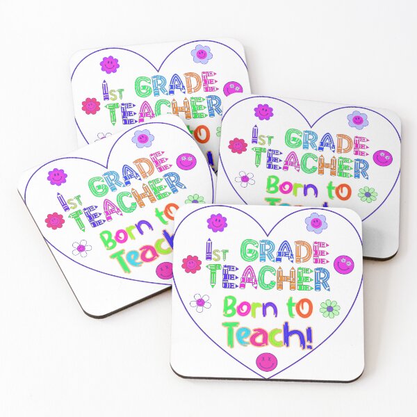 Item preview, First Grade Teacher Made to Teach Born Educator designed and sold by captainpeter.