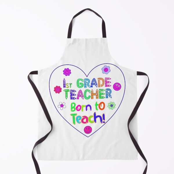 Item preview, First Grade Teacher Made to Teach Born Educator designed and sold by captainpeter.