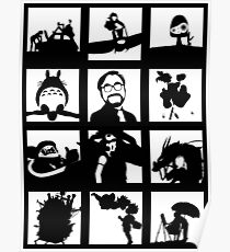 Póster Homenaje a Miyazaki