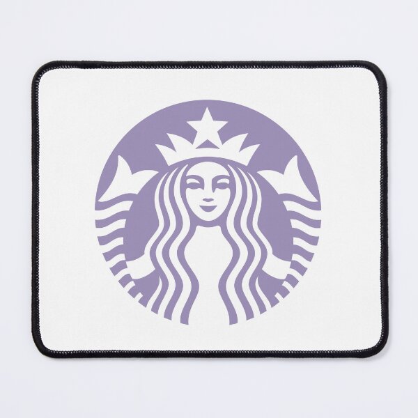 Item preview, Purple Coffee Mermaid Girl Logo designed and sold by Adrianach1.