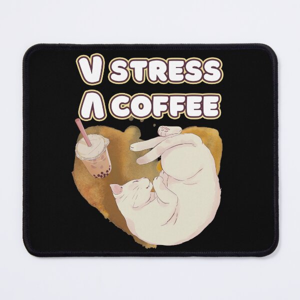 Item preview, Less Stress More Coffee | Coffeecious designed and sold by AllInCoffee.