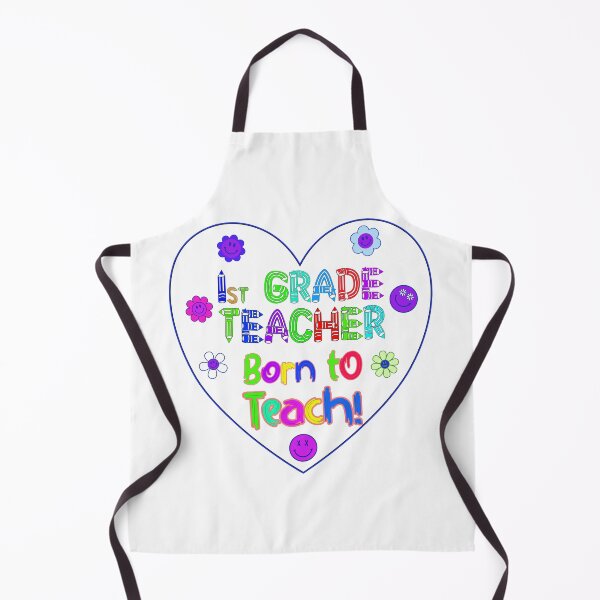 Item preview, First Grade Teacher Made to Teach Born Educator designed and sold by captainpeter.