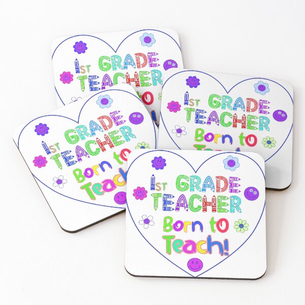 Item preview, First Grade Teacher Made to Teach Born Educator designed and sold by captainpeter.