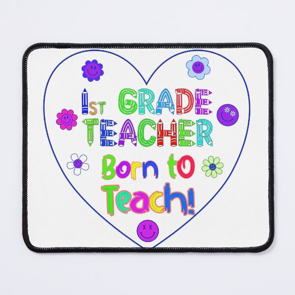 Item preview, First Grade Teacher Made to Teach Born Educator designed and sold by captainpeter.