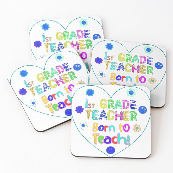 Item preview, First Grade Teacher Made to Teach Born Educator designed and sold by captainpeter.