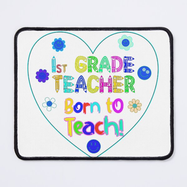 Item preview, First Grade Teacher Made to Teach Born Educator designed and sold by captainpeter.
