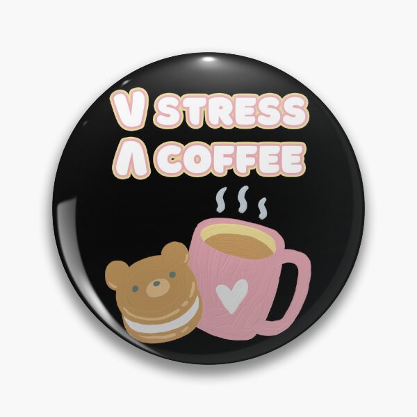 Item preview, Less Stress More Coffee | Coffeecious designed and sold by AllInCoffee.