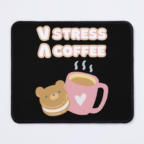 Item preview, Less Stress More Coffee | Coffeecious designed and sold by AllInCoffee.