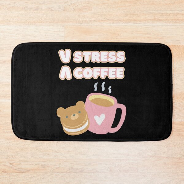 Item preview, Less Stress More Coffee | Coffeecious designed and sold by AllInCoffee.
