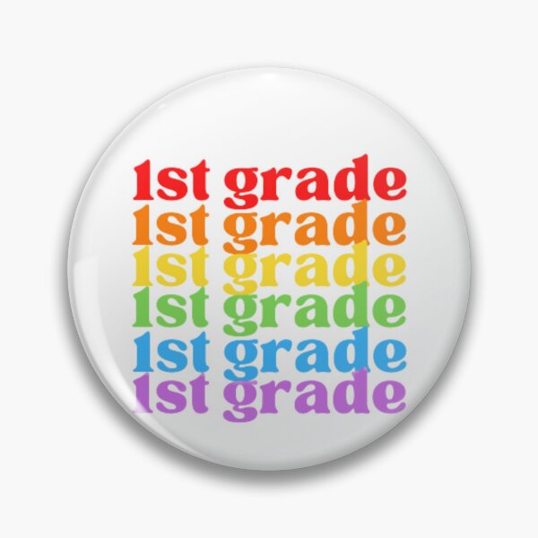 Item preview, First Grade Vibes Only, Back To School, Rainbow designed and sold by ImaginedCo.