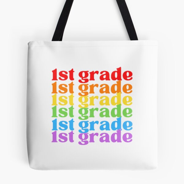 Item preview, First Grade Vibes Only, Back To School, Rainbow designed and sold by ImaginedCo.