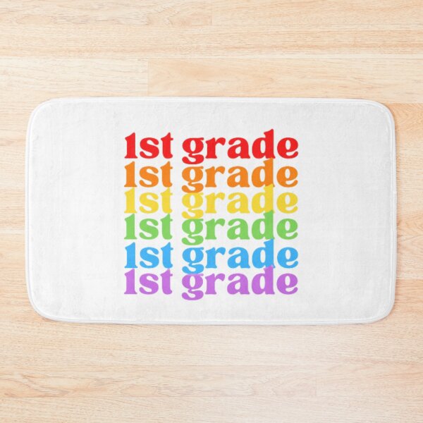 Item preview, First Grade Vibes Only, Back To School, Rainbow designed and sold by ImaginedCo.