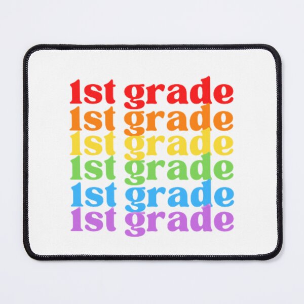 Item preview, First Grade Vibes Only, Back To School, Rainbow designed and sold by ImaginedCo.