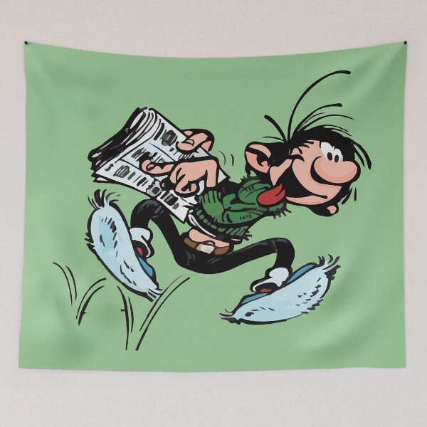 Item preview, Gaston Goof Newspaper designed and sold by CyberGirlz.