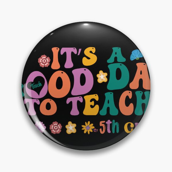 Item preview, It's a good day to teach fifth grade designed and sold by Zakaria-4.