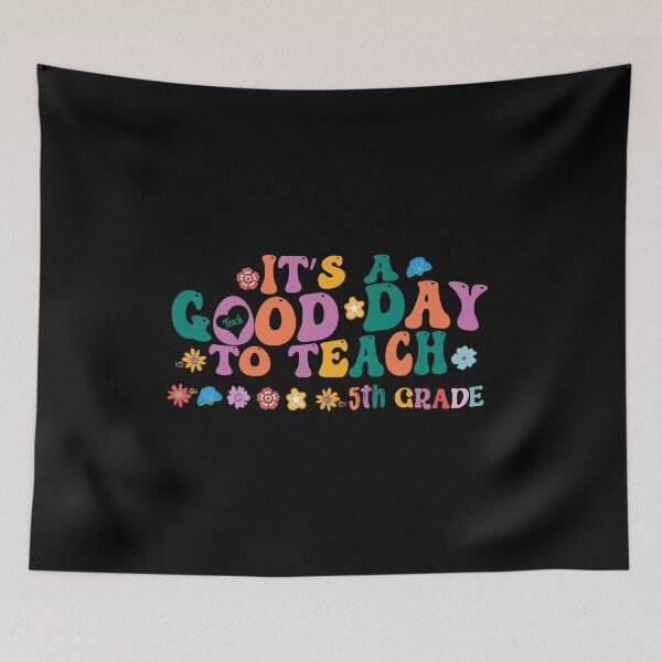 Item preview, It's a good day to teach fifth grade designed and sold by Zakaria-4.