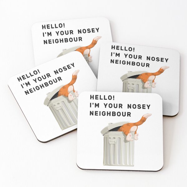 Item preview, Hello! I am Your Nosey Neighbour designed and sold by NameThatShirt.