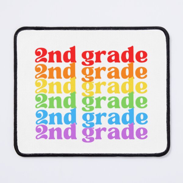 Item preview, Second Grade Vibes Only, Back To School, Rainbow designed and sold by ImaginedCo.