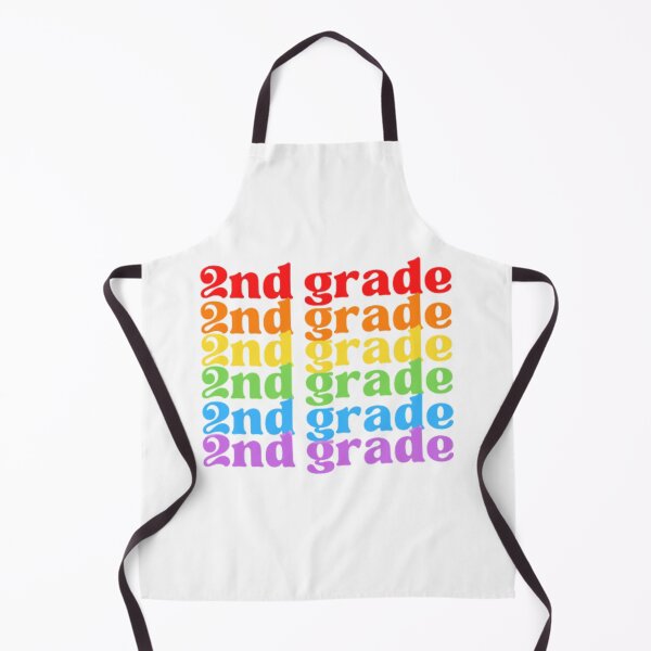 Item preview, Second Grade Vibes Only, Back To School, Rainbow designed and sold by ImaginedCo.