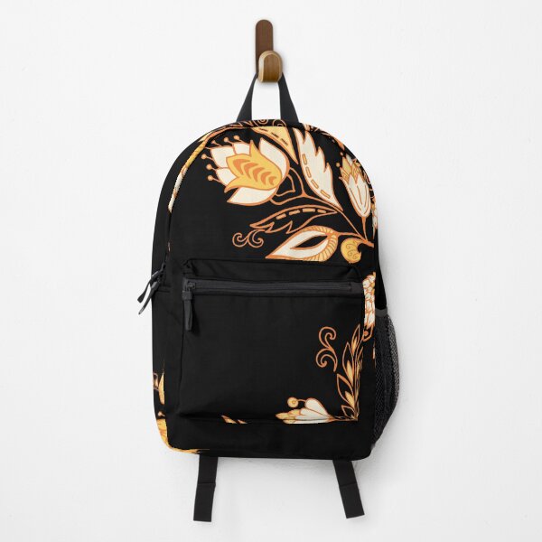 Item preview, Golden pine flower in pure black background designed and sold by Amirsaat.