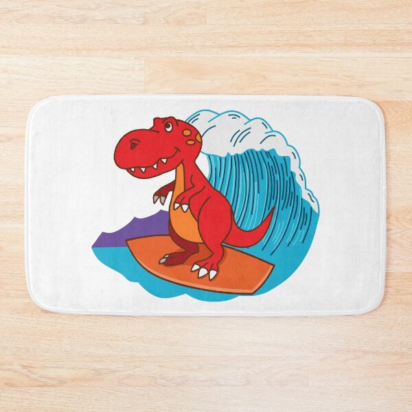 Item preview, Chibi T-Rex Surfing  designed and sold by GL Digital Artwork .