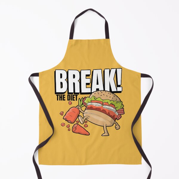Item preview, Burger Meme: BREAK THE DIET ! designed and sold by Rodayna Elnaggar.