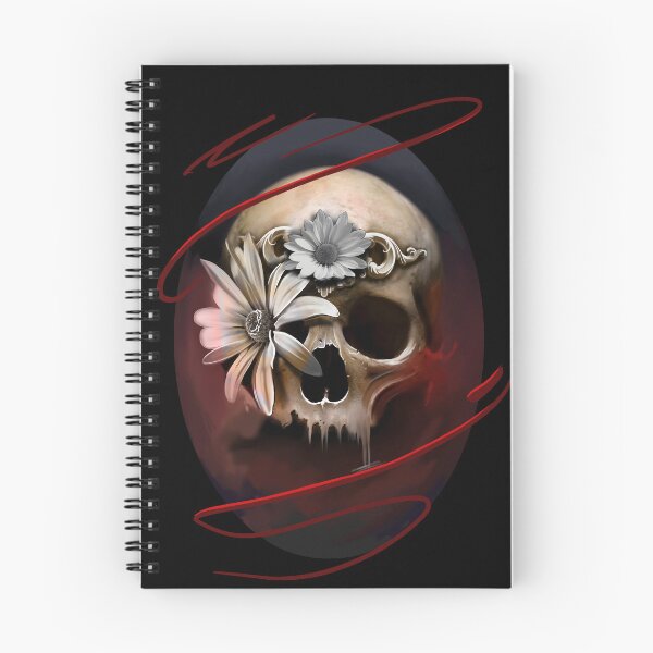 Item preview, Skull With Flowers  designed and sold by Kettattooart.