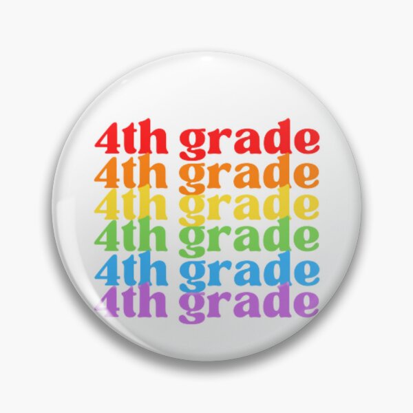 Item preview, Fourth Grade Vibes, Back To School, Rainbow designed and sold by ImaginedCo.