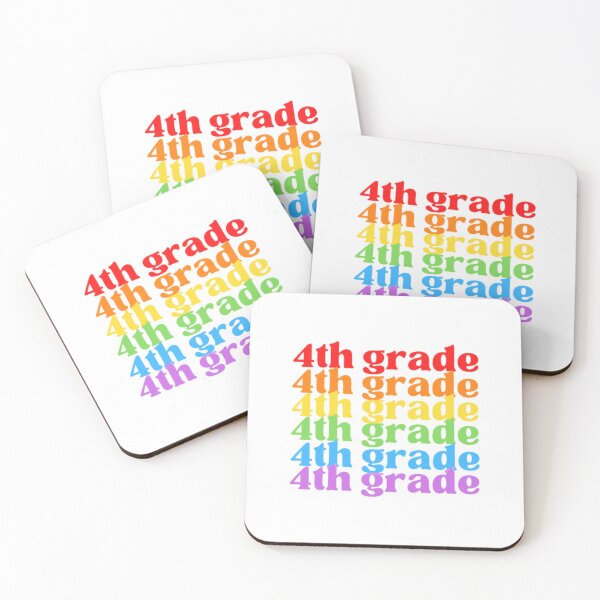 Item preview, Fourth Grade Vibes, Back To School, Rainbow designed and sold by ImaginedCo.