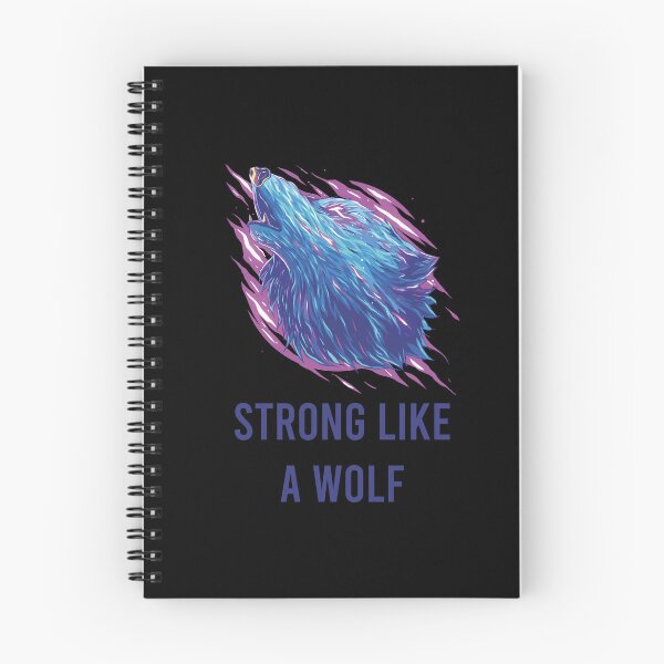 Item preview, Be Strong as a Wolf designed and sold by Wanc Designs.