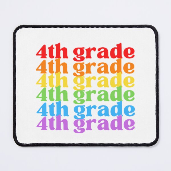 Item preview, Fourth Grade Vibes, Back To School, Rainbow designed and sold by ImaginedCo.