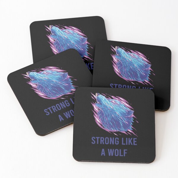 Item preview, Be Strong as a Wolf designed and sold by Wanc Designs.