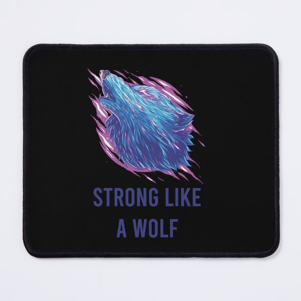 Item preview, Be Strong as a Wolf designed and sold by Wanc Designs.