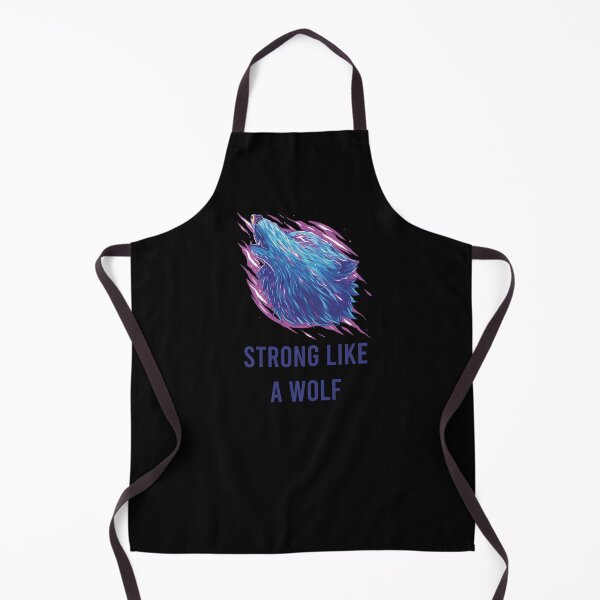 Item preview, Be Strong as a Wolf designed and sold by Wanc Designs.