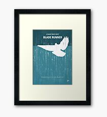 Lámina enmarcada No011- Cartel de película mínimo de Blade Runner