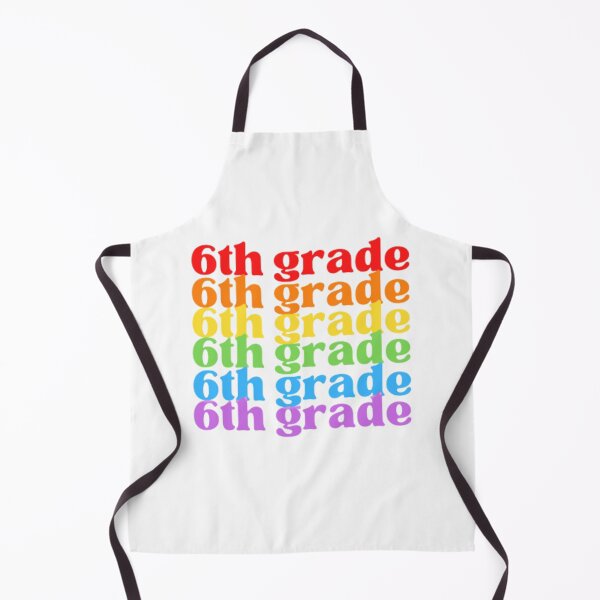 Item preview, Sixth Grade Vibes Only, Back To School, Rainbow designed and sold by ImaginedCo.