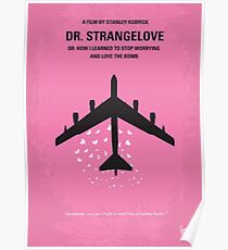 No025- Dr Strangelove minimal movie poster Poster