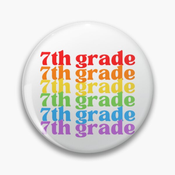 Item preview, Seventh Grade Vibes Only, Back To School, Rainbow designed and sold by ImaginedCo.