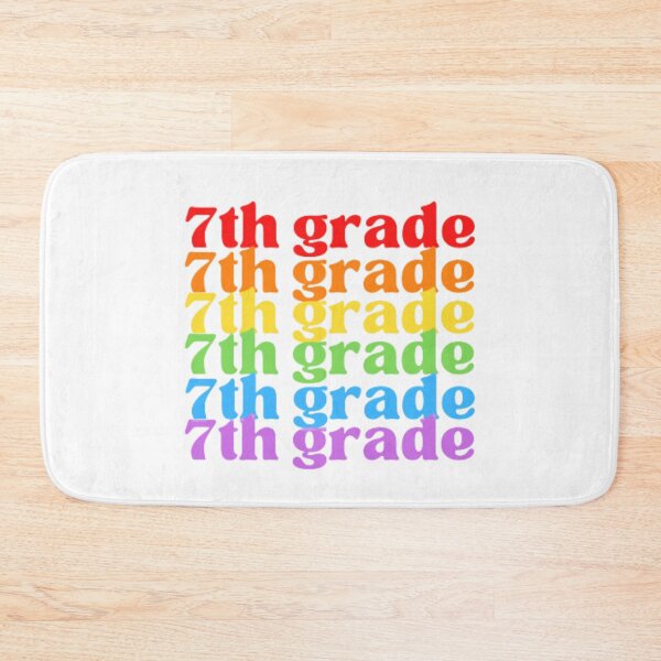 Item preview, Seventh Grade Vibes Only, Back To School, Rainbow designed and sold by ImaginedCo.