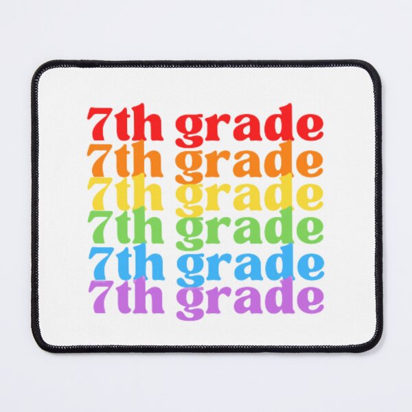 Item preview, Seventh Grade Vibes Only, Back To School, Rainbow designed and sold by ImaginedCo.