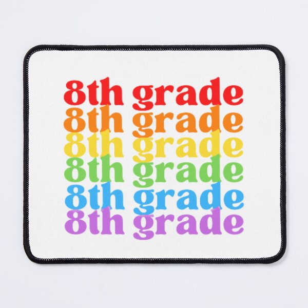Item preview, Eight Grade Vibes Only, Back To School, Rainbow designed and sold by ImaginedCo.