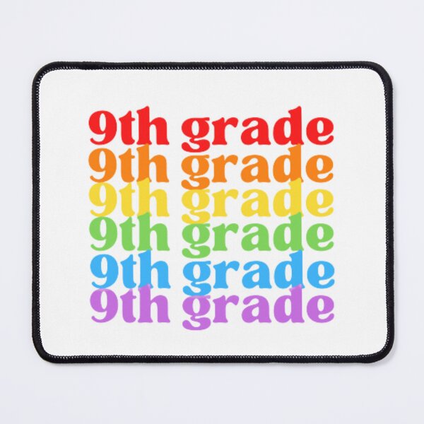 Item preview, Ninth Grade Vibes Only, Back To School, Rainbow designed and sold by ImaginedCo.