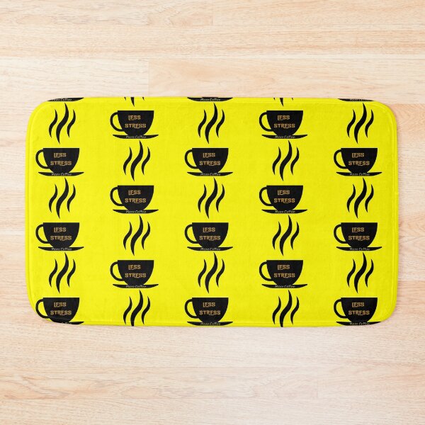 Item preview, less stress more coffee - icon/text designed and sold by nakavt.