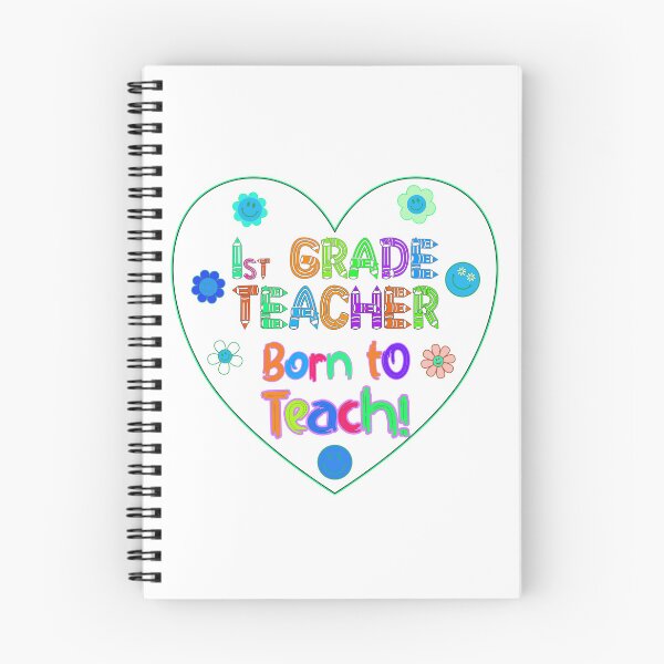 Item preview, First Grade Teacher Made to Teach Born Educator designed and sold by captainpeter.