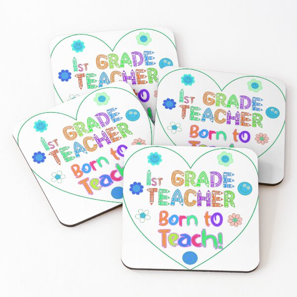 Item preview, First Grade Teacher Made to Teach Born Educator designed and sold by captainpeter.