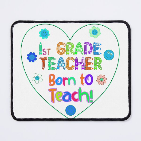 Item preview, First Grade Teacher Made to Teach Born Educator designed and sold by captainpeter.